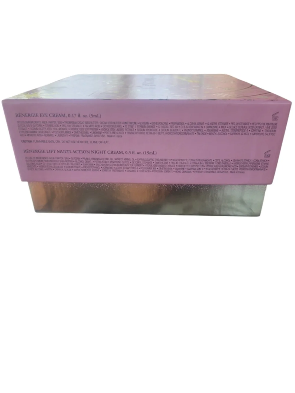 Lancôme Women's Renergie Skincare Set, One Size, Pink and Gold